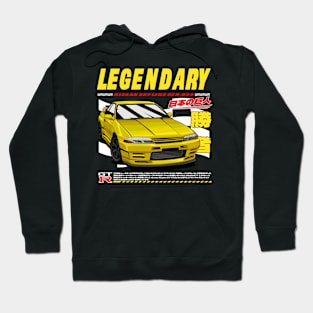 NISMO NISSAN SKYLINE GTR R32-YELLOW Hoodie